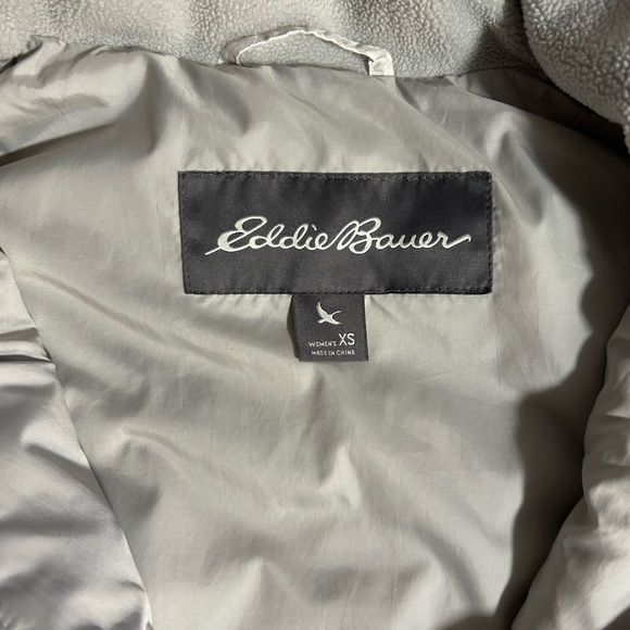 Eddie Bauer Women's Down Filled Plaid Quilted Vest Size XS - Picture 2 of 5